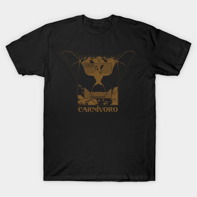 Carnivoro T-Shirt by ProcyonidaeCreative